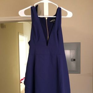 Revolve short, low cut dress